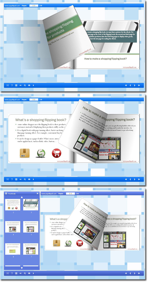 Effects of PowerPoint to flipping book