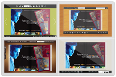 Customizable Flipbook templates
