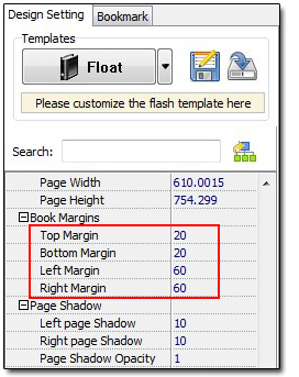 Move to “Book Margins” settings options.