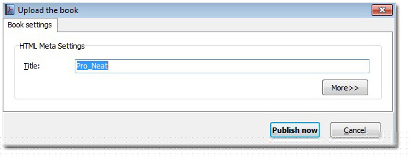 HTML Meta Settings