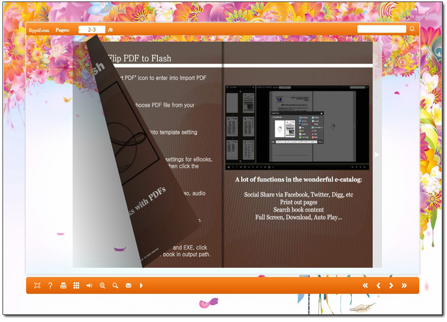 Windows 8 Free Flipping pages Maker full