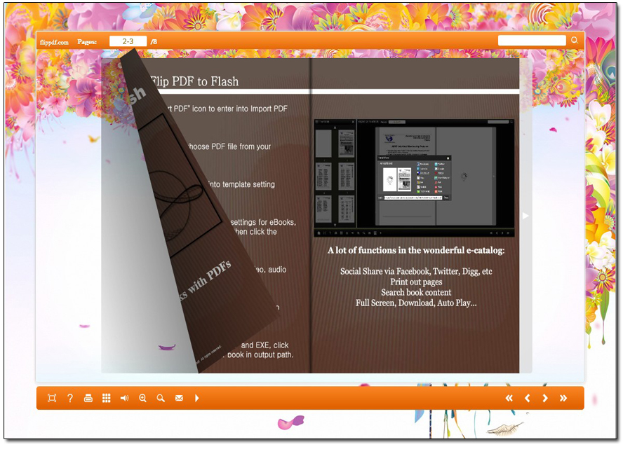 Free Flipping pages Maker 1.0 full