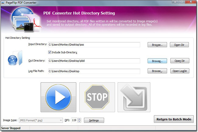 Free Pageflip PDF Converter Hot Directories Mode