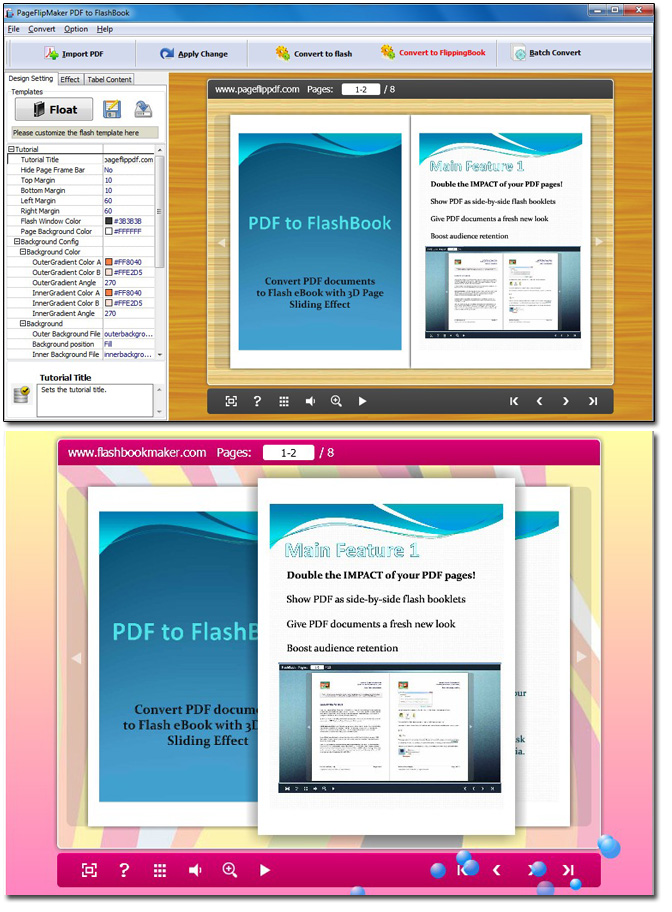 Free PageFlipPDF to FlashBook