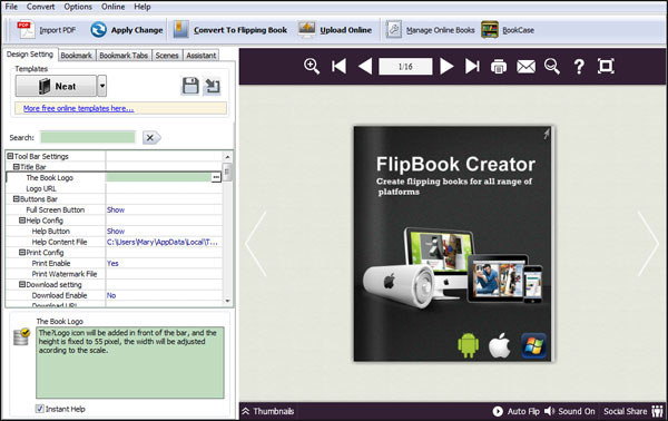 Indesign to Flipbook Converter for HTML5 screenshot Indesign to Flipbook Converter for HTML5 screenshot