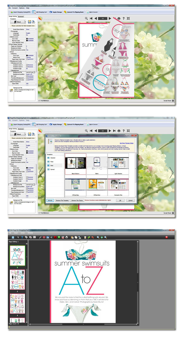 Windows 8 PageFlip Shopping Flash 2.7 full Windows 8 PageFlip Shopping Flash full