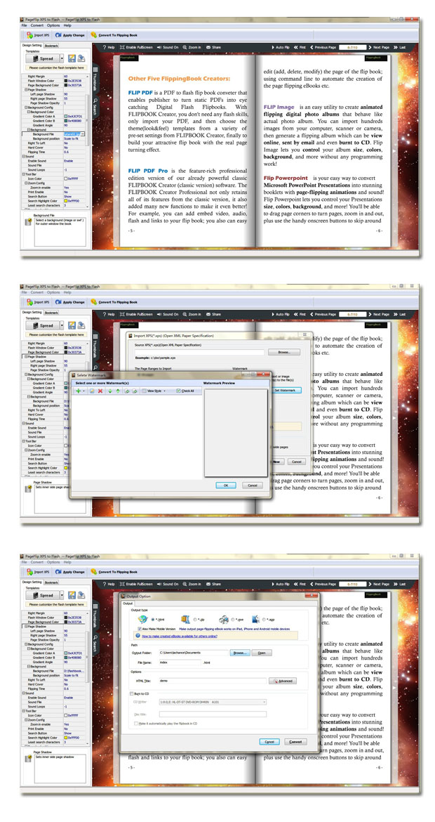 Windows 8 PageFlip XPS to Flash 2.7 full Windows 8 PageFlip XPS to Flash full