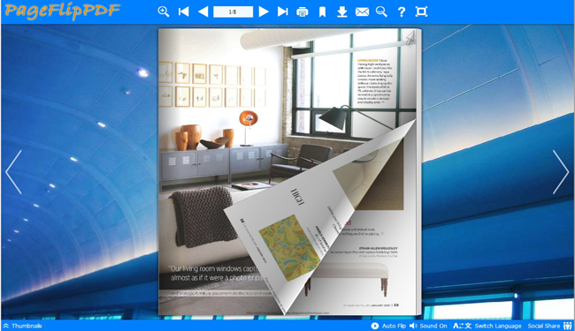 Architecture Theme for Flip Ebook